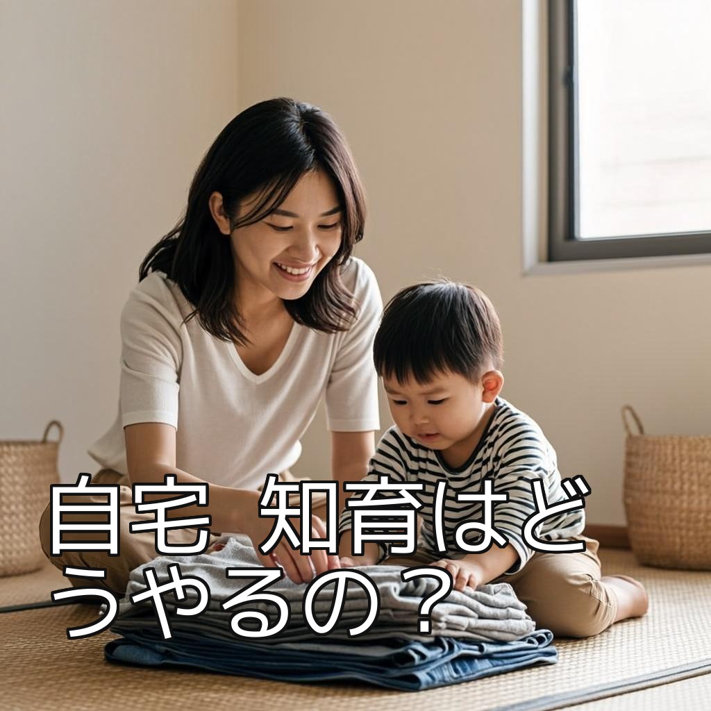 自宅 知育はどうやるの?