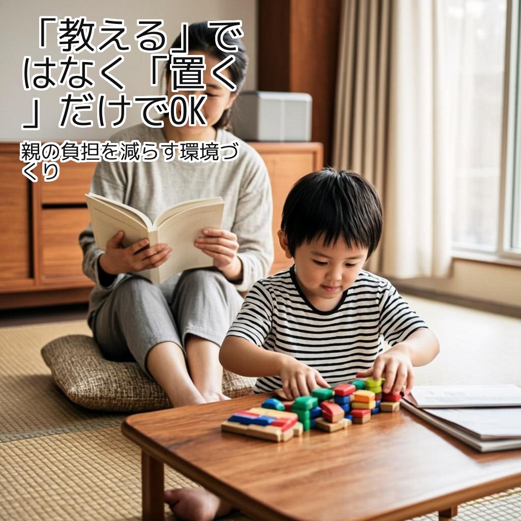 家でできる知育ってどうなの？