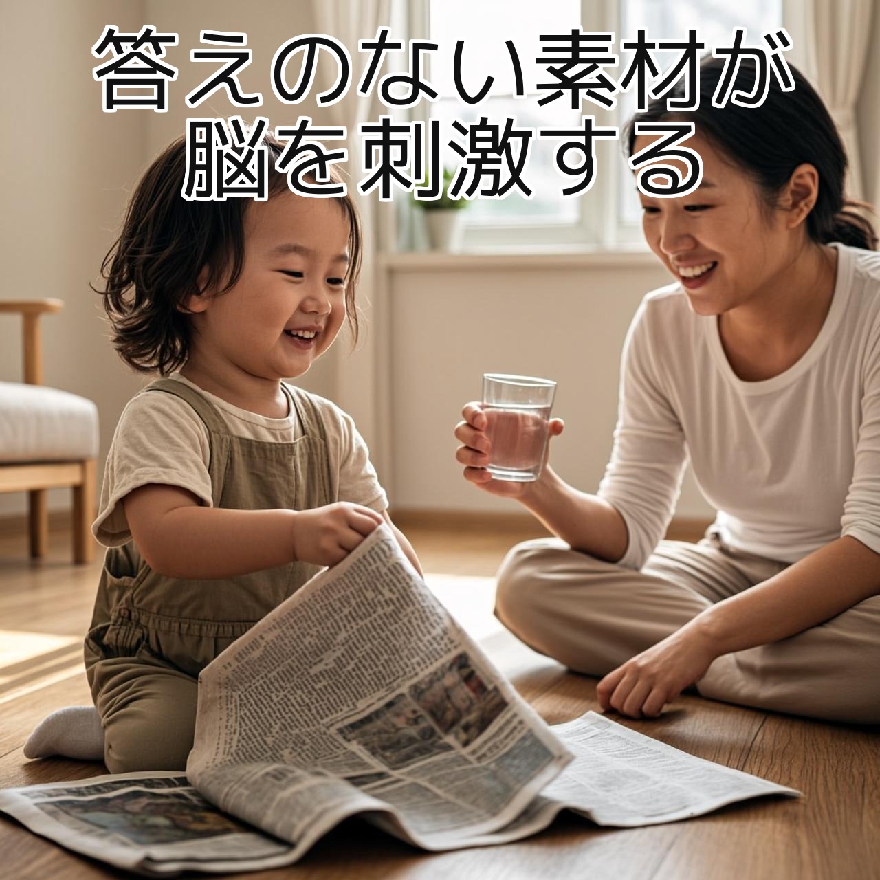 なぜ、お金をかけなくても知育効果は得られるのか