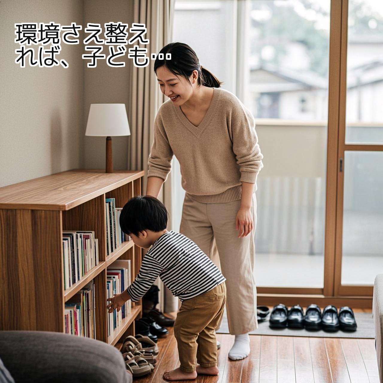 結論:おうち知育は「教える」ではなく「環境」で整えるもの