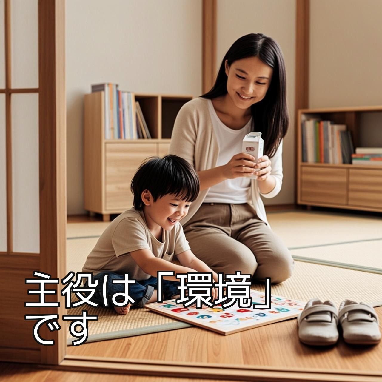 今日からできる「自宅知育」の具体例