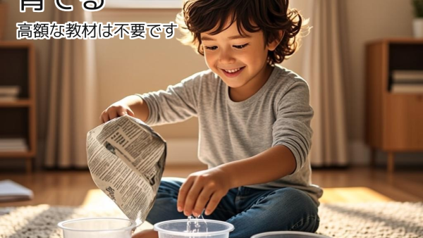幼児知育は家で無料でできる？