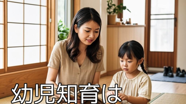 幼児知育は家庭でできる？